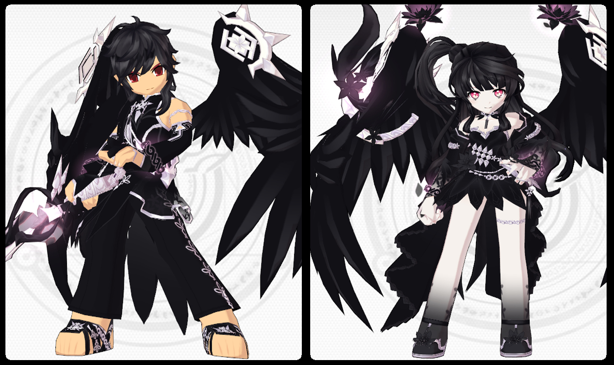 elsword radiant black flower