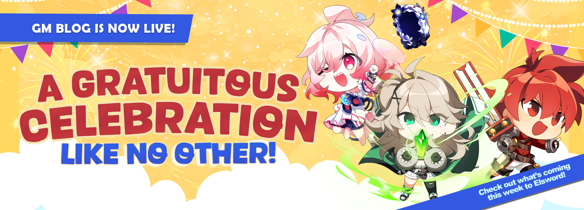A GRATUITOUS CELEBRATION LIKE NO OTHER!