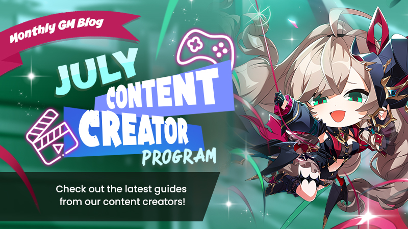 Content Creator Program – July Update