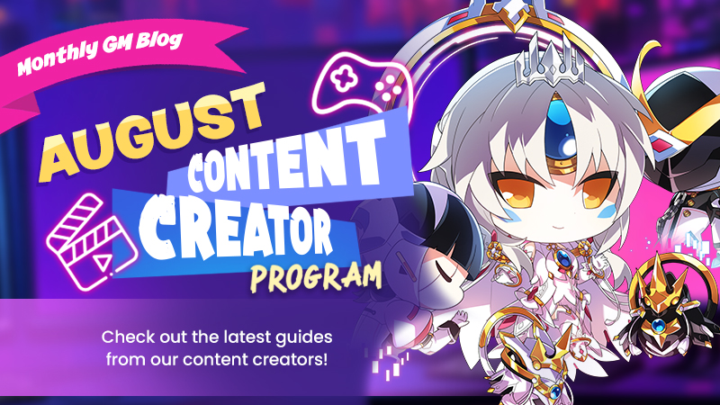 Content Creator Program – August Update